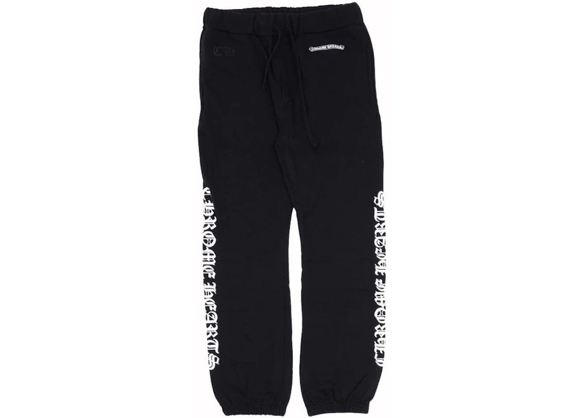 Chrome Hearts Logo Sweatpants Black