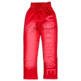 Vertabrae Sweatpants Faded Red/Red