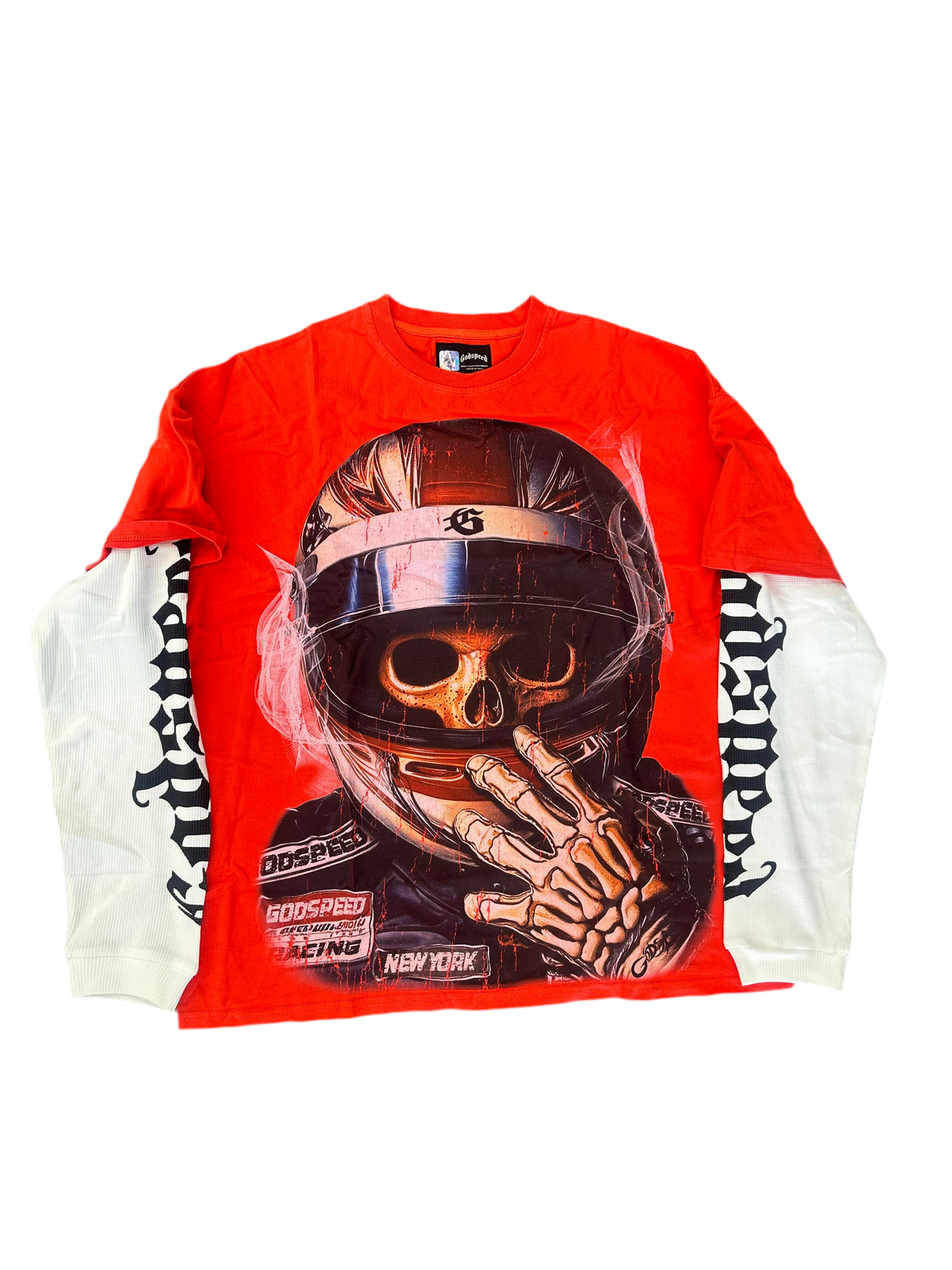 GODSPEED F1 World Cup Layered T-Shirt Red