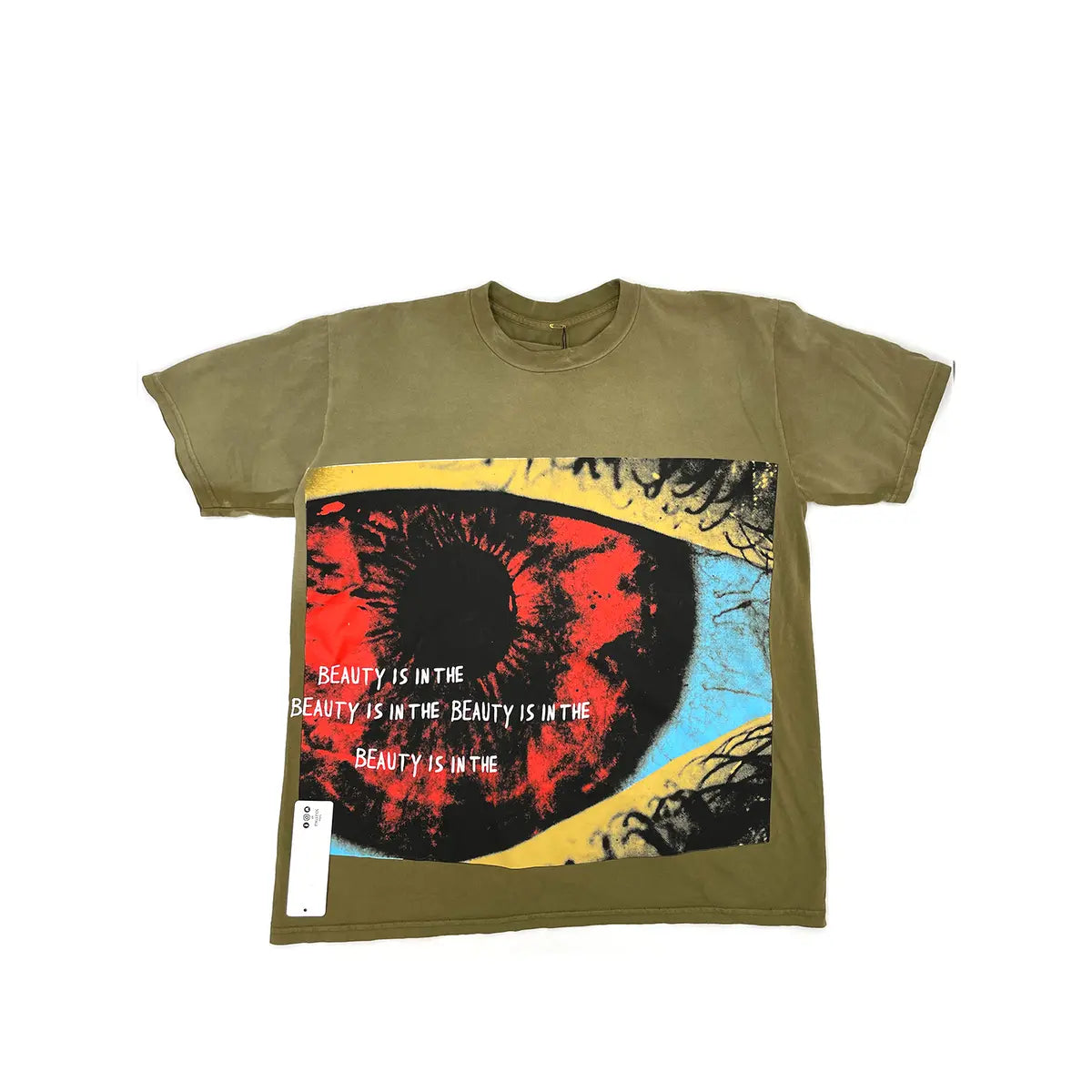 Travis Scott Eye Tee Green