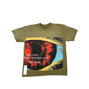 Travis Scott Eye Tee Green