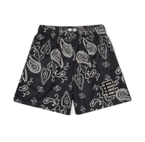 Eric Emanuel Black Paisley Short