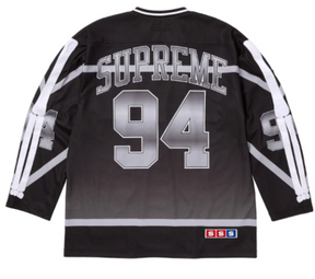 Supreme Bones Hockey Jersey Black