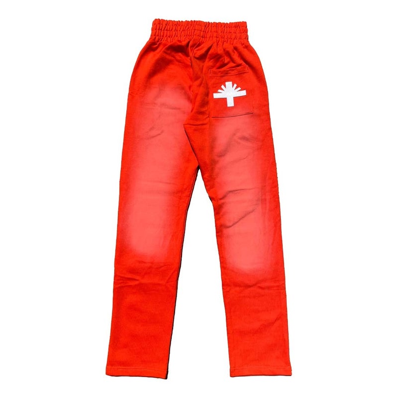 Vertabrae Sweatpants Faded Red