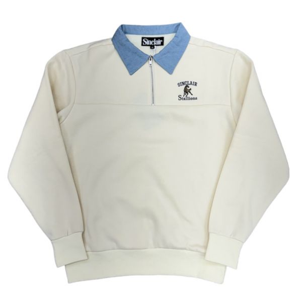 Sinclair Stallions Quarter Zip Cream