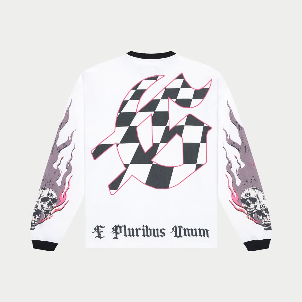 GODSPEED Stoner L/S (White/Black)