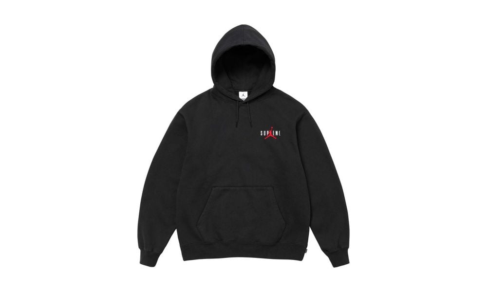 Supreme Jordan Hooded Sweatshirt (FW24) Black