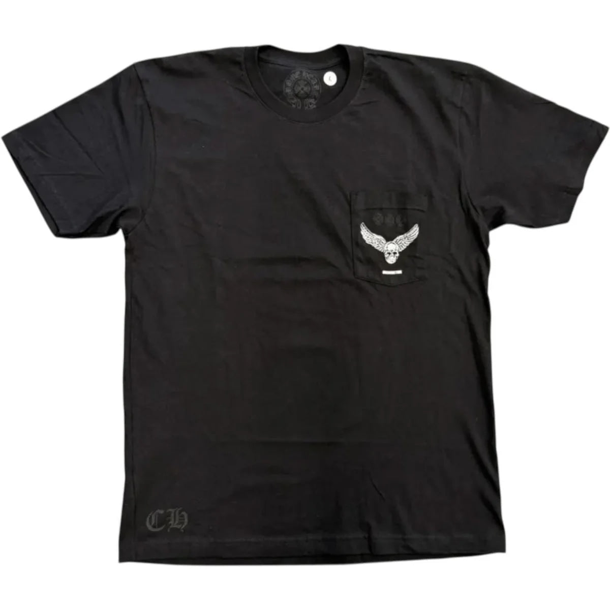 Chrome Hearts Foti Aerosmith Yungblood Cross Pocket T-shirt Black