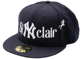 Sinclair Global New Era Bring NY Back 59Fifty Fitted Hat Navy