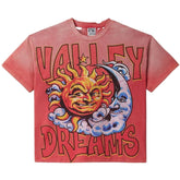 Vale Forever Thrashed Red Sun Tee