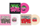 Travis Scott The Scotts KAWS Vinyl 7" Pink/White/Beige Set