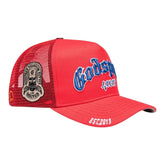 GODPSEED FOREVER TRUCKER HAT RED/WHITE/BLUE
