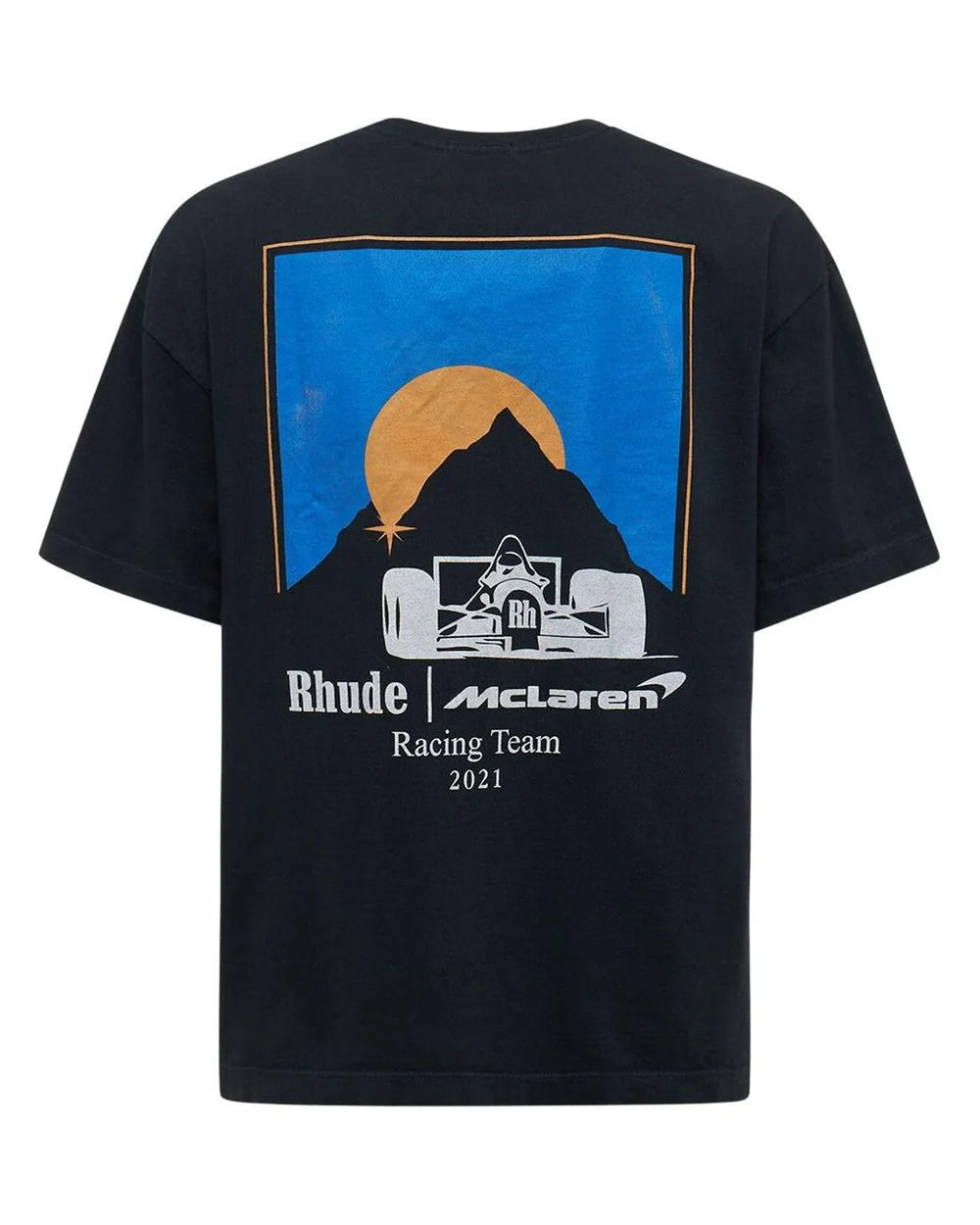 Rhude x Mclaren Moonlight Racer Tee Black