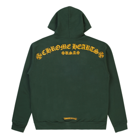 Chrome Hearts Green Hoodie Green/Orange