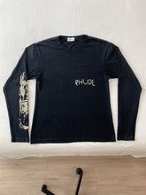 Rhude Scabbing L/S Black