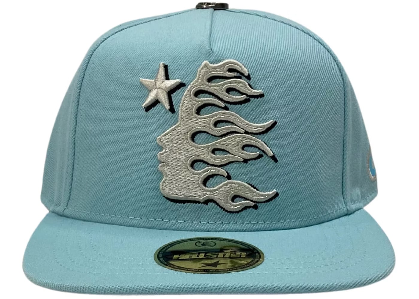 Hellstar OG Fitted Hat Baby Blue