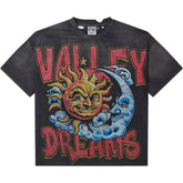 Vale Forever Thrashed Black Sun Tee