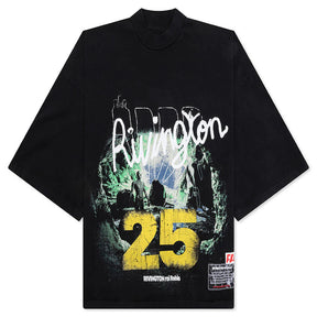 RRR123 INNER CHAMBER TEE JET BLACK