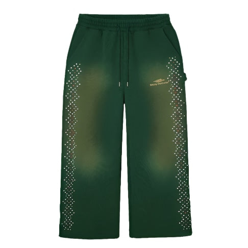 Happy Memories Dont Die HMDD Crystal Green Bean Sweatpants