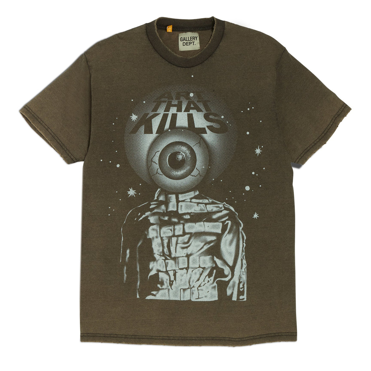 Gallery Dept. ATK Rod T-Shirt Faded Black