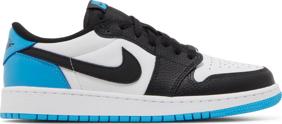 Air Jordan 1 Low OG Black Dark Powder Blue (GS)