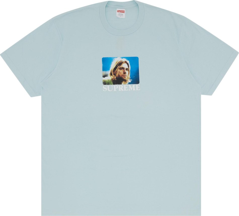 Supreme Kurt Cobain Tee Pale Blue