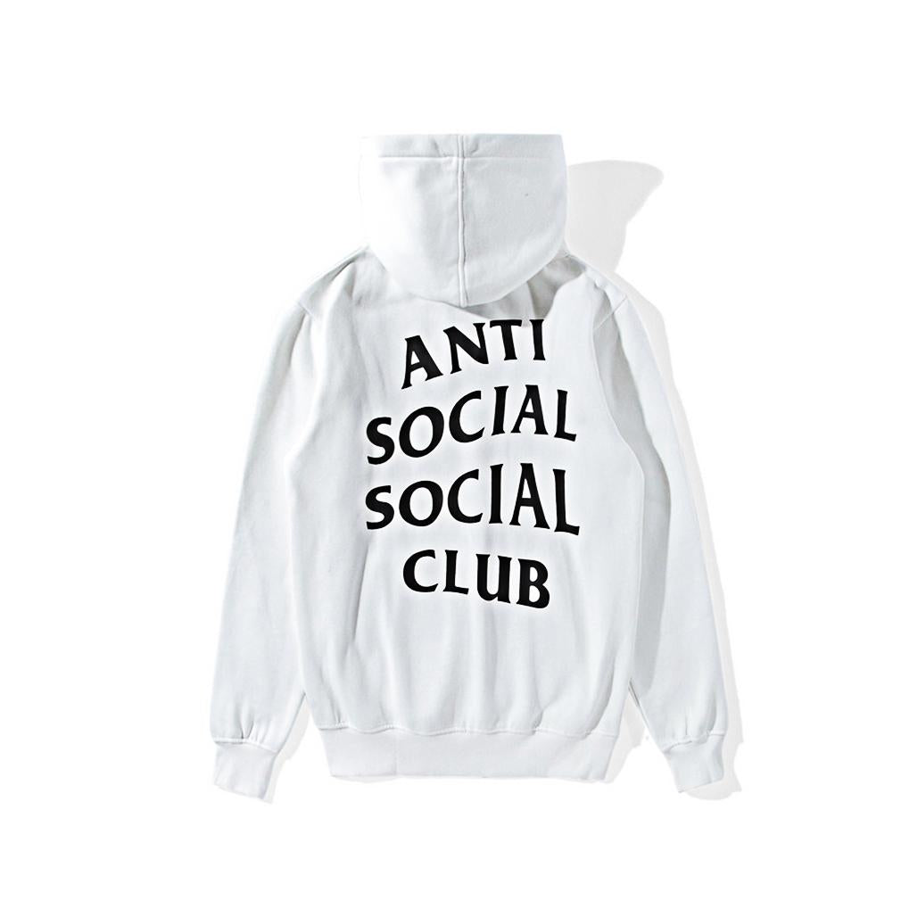 Anti-Social Social Club "Mind Games" Hoodie White