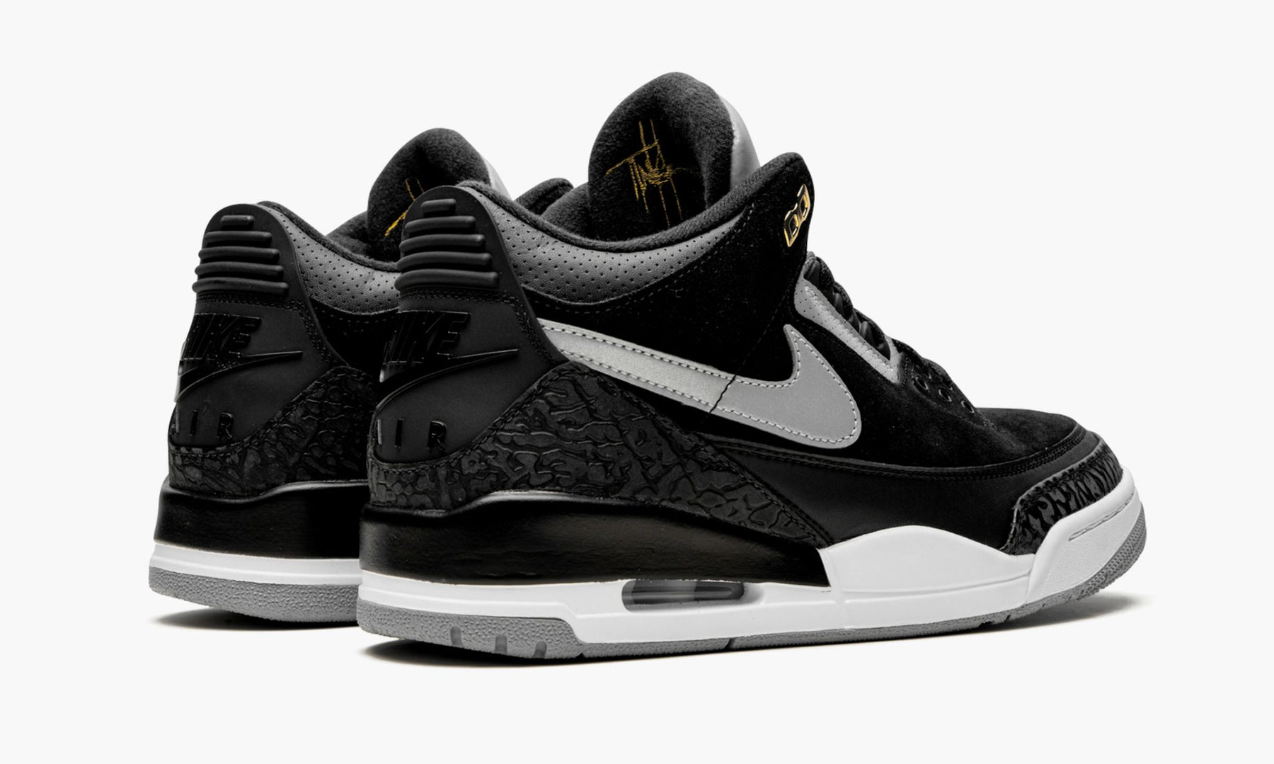 Air Jordan 3 Retro "Tinker Black Cement Gold"