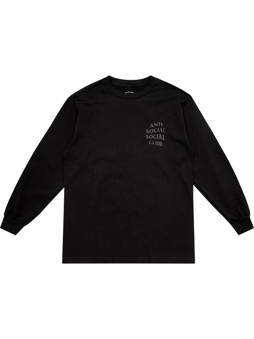 Anti-Social Social Club "Dramatic" Black Long Sleeve Tee