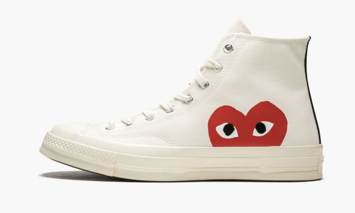 Converse Chuck Taylor All-Star 70 Hi Comme des Garcons PLAY White