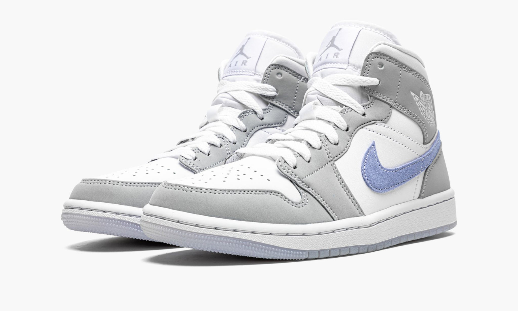 Air Jordan 1 Mid Wolf Grey Aluminum (W)