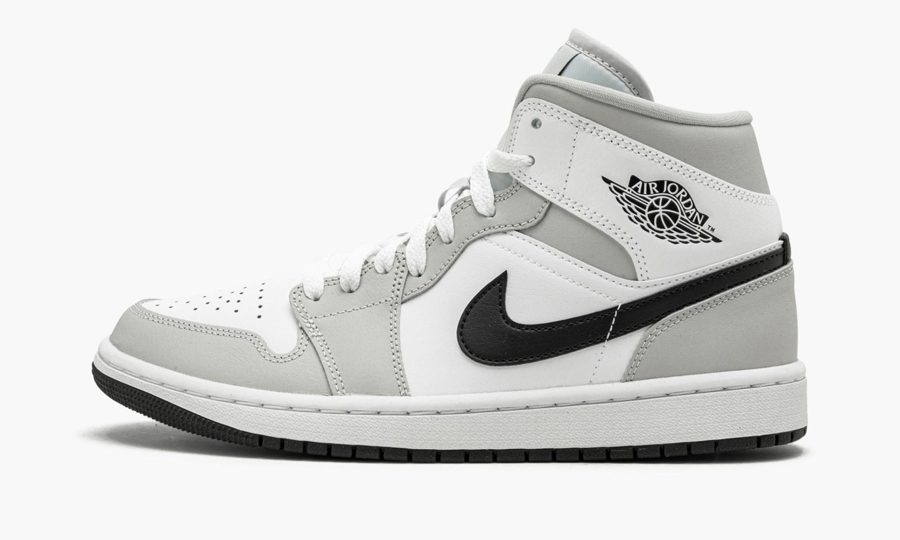 Air Jordan 1 Mid "Light Smoke Grey" (W)