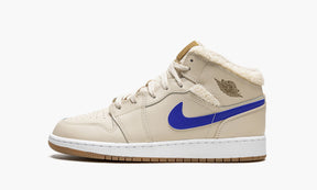 Air Jordan 1 Mid "Fleece Pearl White" (GS)