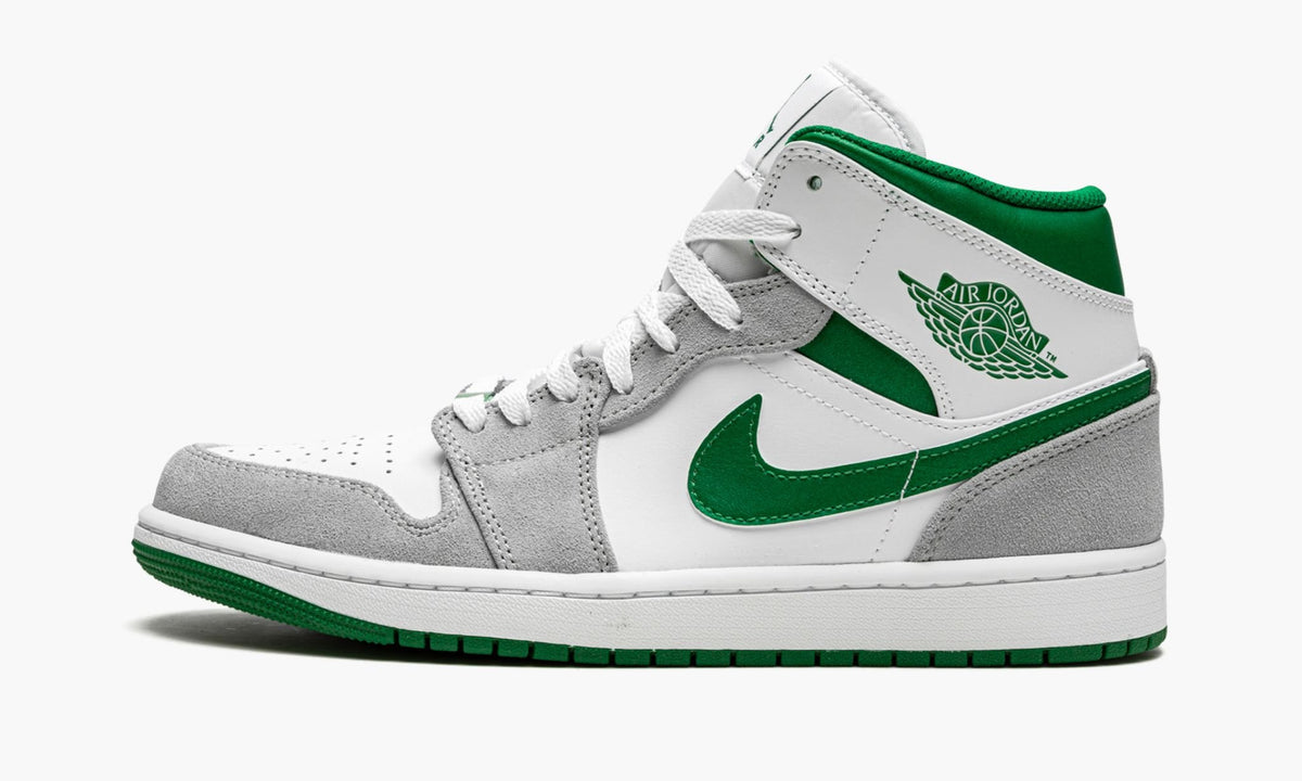 Air Jordan 1 Mid Grey Green