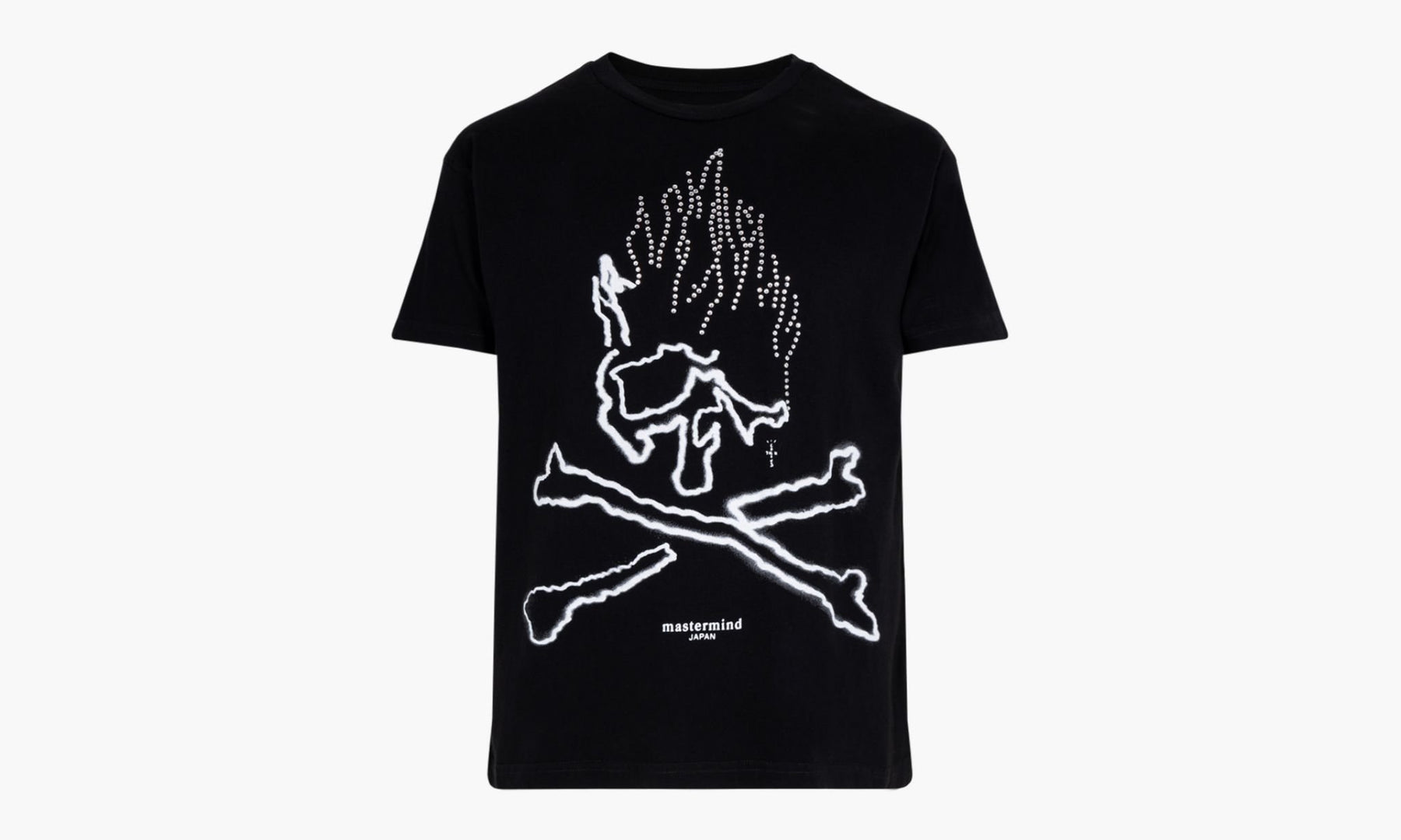 Travis Scott Cactus x Fragment Skull T-Shirt Black