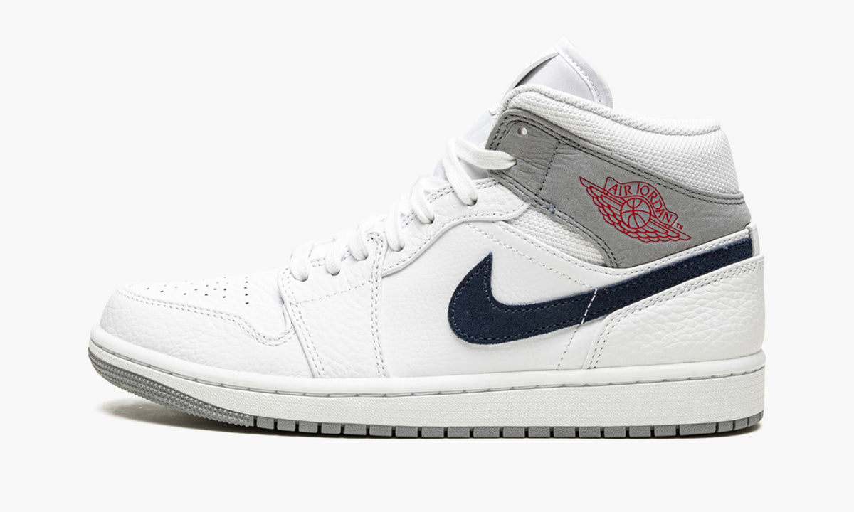 Air Jordan 1 Mid "Paris White"