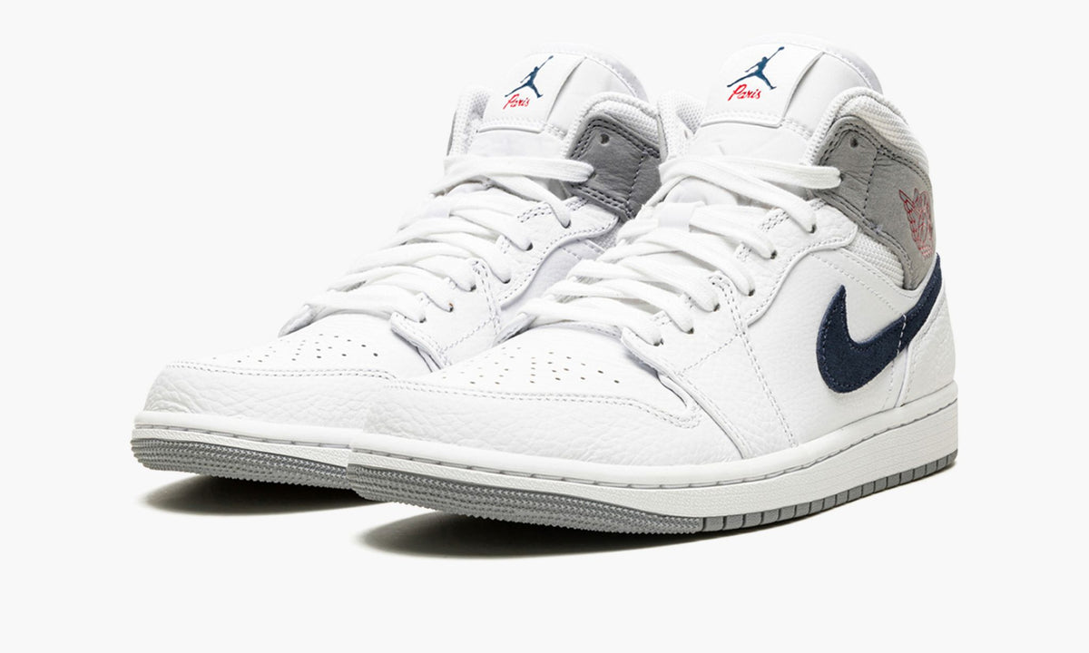 Air Jordan 1 Mid "Paris White"