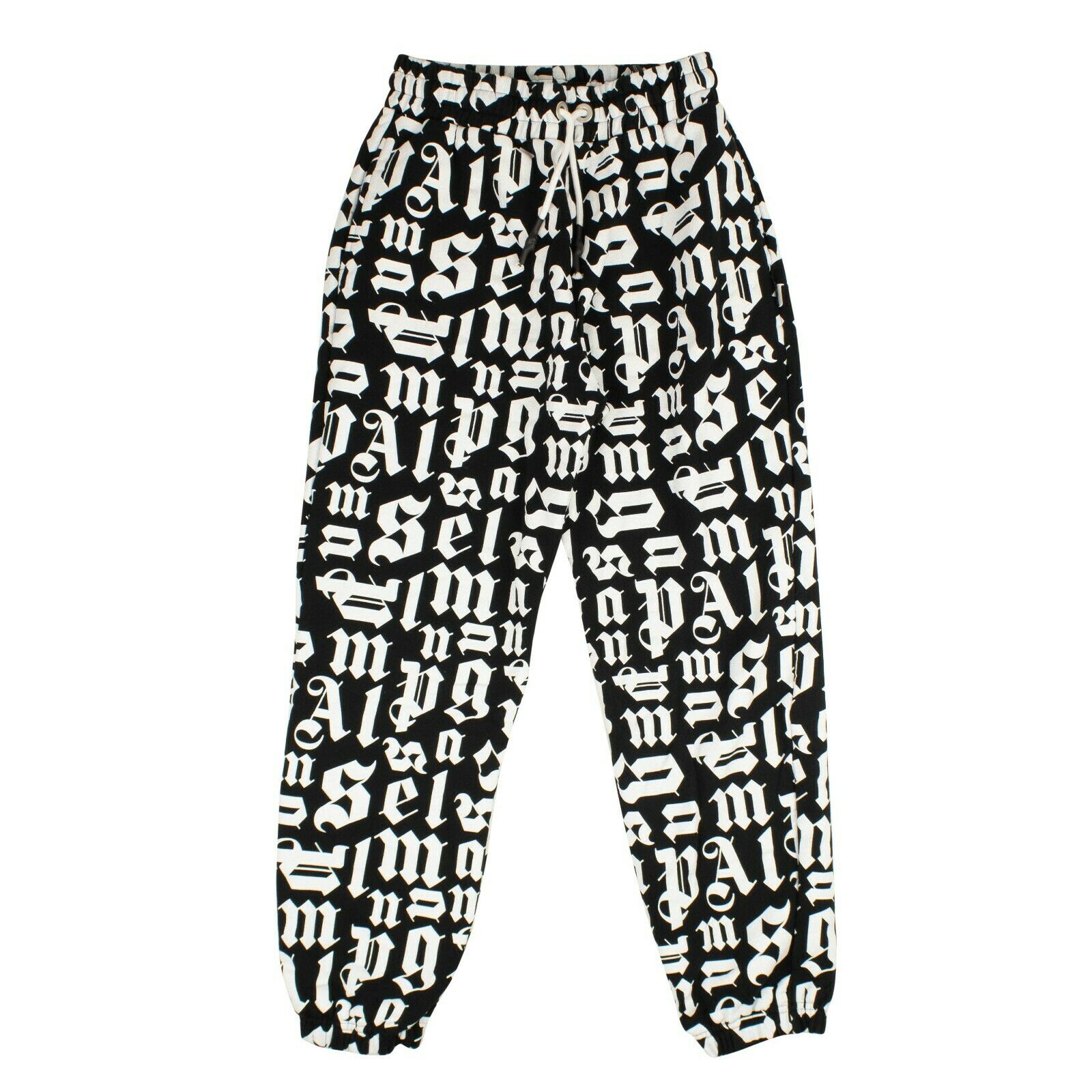 Palm Angels Monogram Sweatpants Black/White