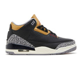 Air Jordan 3 Retro Black Cement Gold (W)