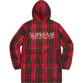 Supreme Polartec Lined Sideline Parka Tartan