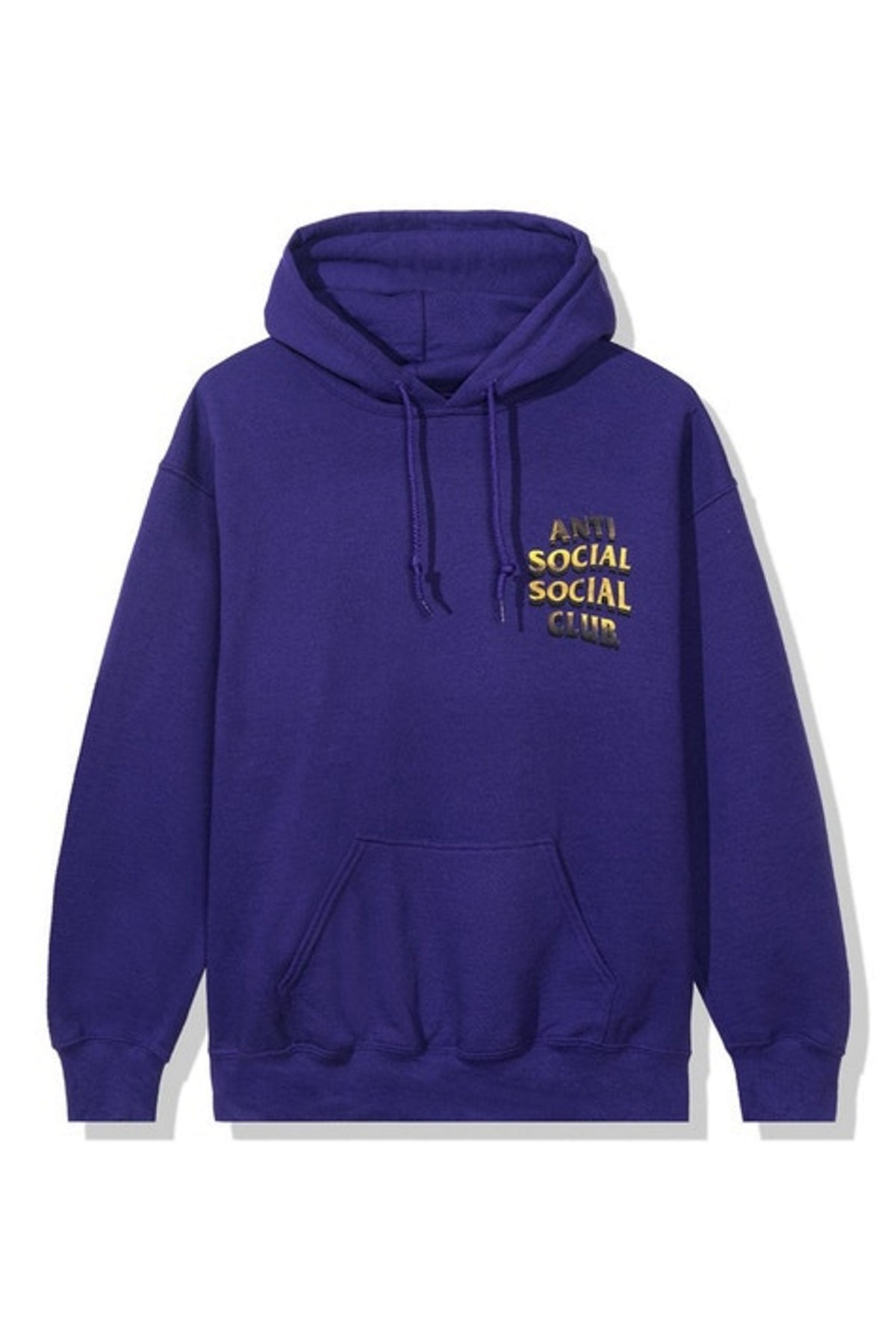 Anti-Social Social Club "747K" Purple Hoodie