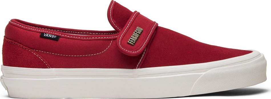 Vans Fear Of God SlipOn "Red Suede"