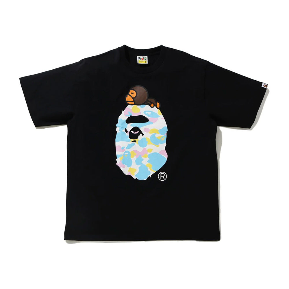 BAPE New Multi Camo Milo On Ape Relaxed Tee