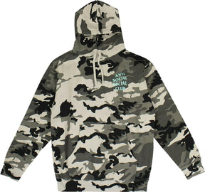 Anti Social Social Club Melrose Camo Teal Hoodie