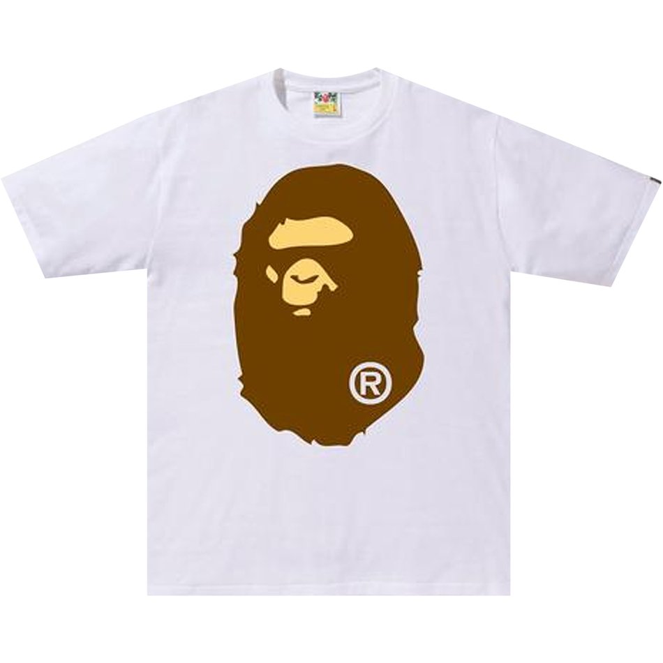 BAPE Big Ape Head Tee White