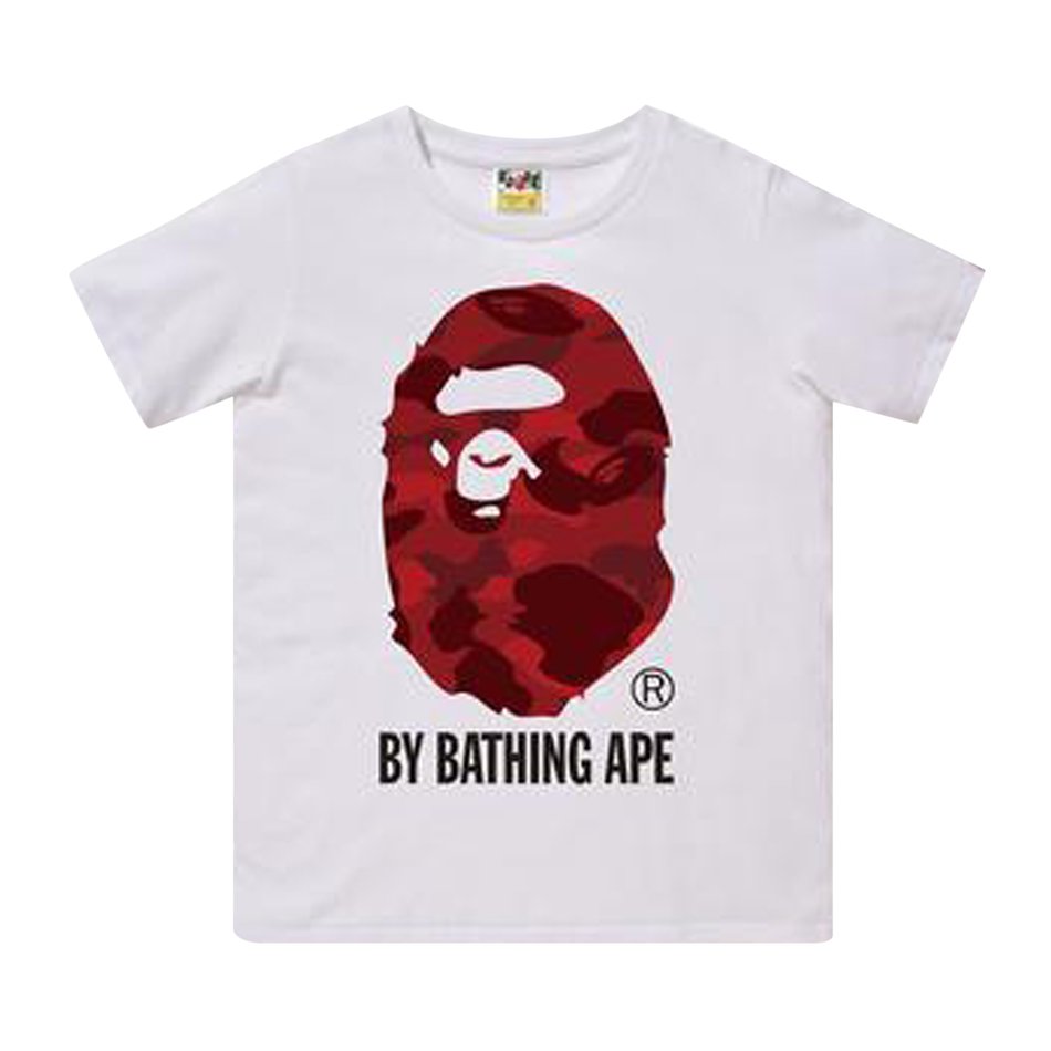 BAPE Color Camo By Bathing Ape Tee (FW22) White/Red