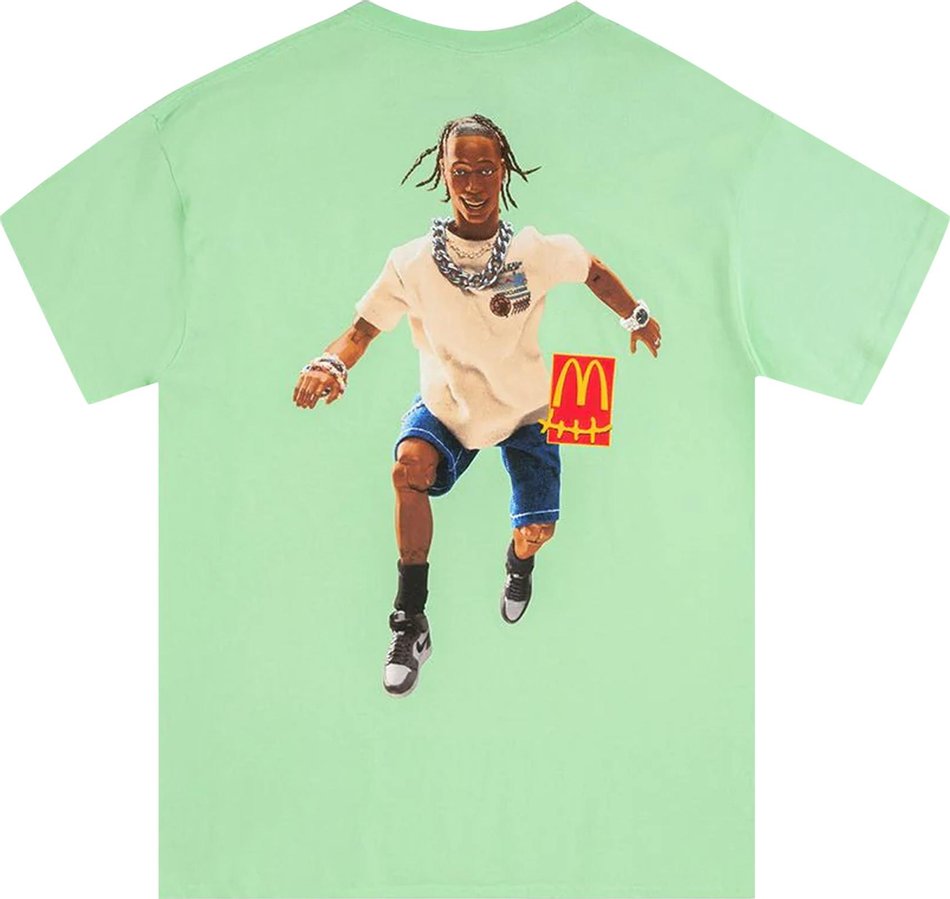 Travis Scott x McDonald's Action Figure Series IV T-shirt Mint