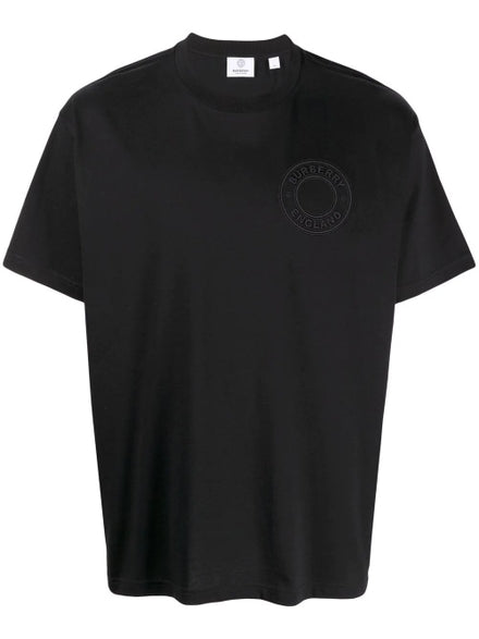 BURBERRY Oversized England Emblem Logo T-shirt Black