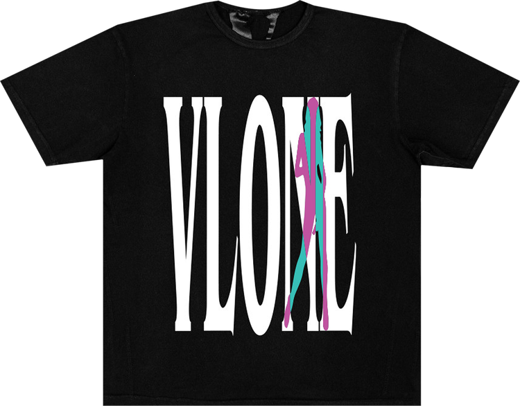 Vlone Vice City Black Purple T-Shirt