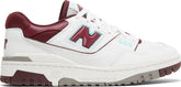 New Balance 550 Burgundy Cyan